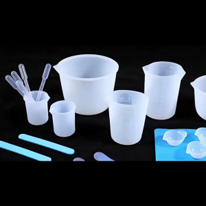Silicone Measuring cups DIY Tools Silicone Cups  250ml / 600ml / 1000ml