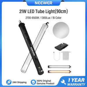 NEEWER 21W Handheld LED Tube Light 90cm CRI95 2700-6500K 2500mAh Studio Photography LED Video Lights GC21B
