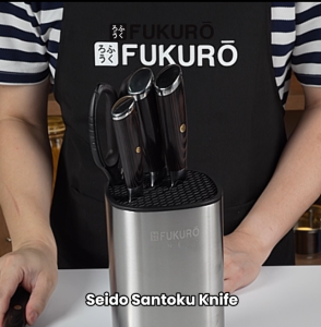 Fukuro Chefs Knife Stainless Steel Knife Kitchen Utensils Seido