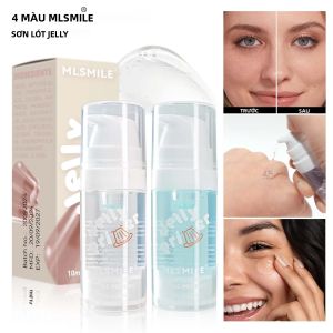 Invisible Jelly Primer Gel - Kem Lót Trang Điểm Trong Suốt Thu Nhỏ Lỗ Chân Lông Với Lớp Nền Lì Kiểm Soát Dầu Kem Lót Trước Khi Trang Điểm Lâu Trôi Dành Cho Mọi Loại Da