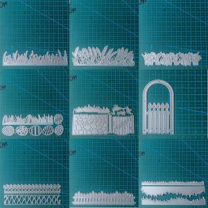 Grass fence metal cutting dies mold Scrapbooking decoration paper craft knife mould blade punch template Embossing stencils