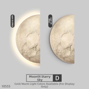 RUIBAHAO | Creamy French Style Moon Texture Decorative Wall Painting