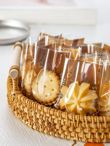 New Arrival Thickened Cookies Packing Bag Glutinous Rice Fish Snowflake Crisp Nougat Fruit Bag Baking Food Machine Sealing Bag