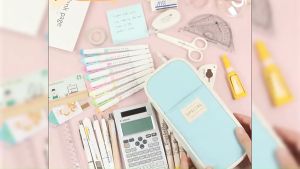 Pencil Case Cute Pencil Pouch for Girls Big Capacity Pen Bag Box Kawaii Aesthetic College School Supplies for Student Teen Adults