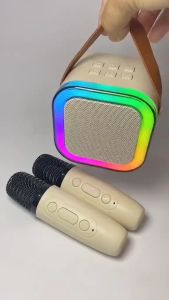 Speaker Bluetooth Karaoke Mini Portable Dengan Mic & MP3 Player Full Bass