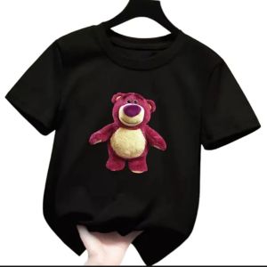Kaos oblong anak beruang toy lotso story buat usia 2-10 tahun