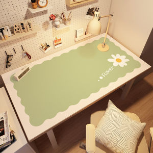 Eco-Friendly Odorless Desk Mat for Children Student Study Desk Protection Pad Writing Table Mat Simple Modern Plant Floral