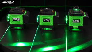 【2025 New】4D Laser Level Green Light 8/16/12 Line Green Light Self-Leveling Digital Display 360° Rotary Auto levelling Waterproof Visible indoors&outdoors With Tripod Measurement Tool