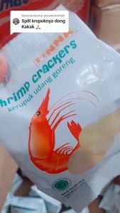Krupuk Udang Finna Garuda 10 gr Halal Asin Gurih