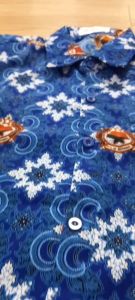 Seragam Batik SMP atau MTs Motif Lugina Untuk Perempuan
