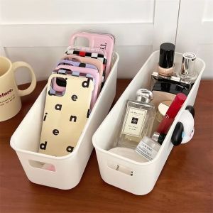 Multifunctional Storage Box with Side Handle Stackable Underwear Socks Sorting Storage Drawers Sundries Cosmetic Jewelry Organizer Bin