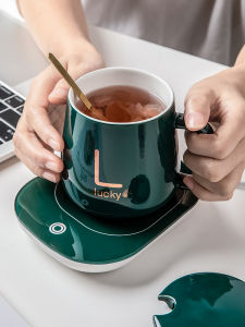 Cốc Cay Nồng 55 Độ C Có Nắp Đậy Thìa Cốc Giữ Nhiệt Thông Minh Cốc Giữ Nhiệt Tự Động Hộp Quà Tặng Cốc Sứ Dung Tích 301ml-400ml