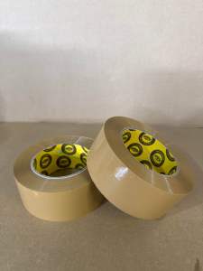 Packaging Tape 2 x 200m Tan/Brown Sold per Pc