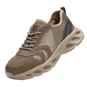 GUYISA | Mens Anti-Smash Stab-Proof Work Safety Shoes