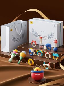 Newborn Baby Gift Box Meeting Clothes Toys for Just Born Infants Full Moon Baby Present High End Clothing And Toys for Babies