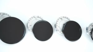 Upgraded Cooker Hat SetSurface Gas Stove Burner Caps and Burner Head Replacement KitFits Most Gas Stove BurnersBlack.