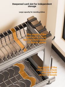 B&W | Multifunctional Bowl and Plate Drying Rack