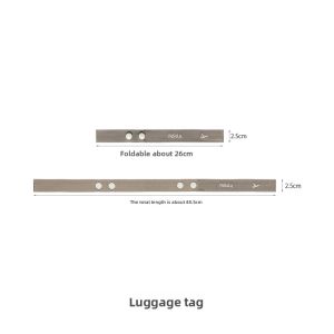 FaSoLa | Anti-Loss Travel Tag Creative Minority Hang Tag