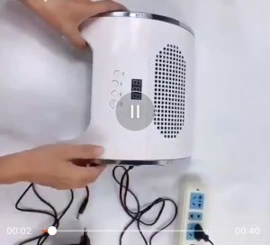 เครื่องดูดฝุ่นเล็บ 80W เครื่องดูดฝุ่นเล็บเจล เครื่องอบเล็บ มัลติฟังก์ชั่น 2-IN-1 อุปกรณ์ทำเล็บ สำหรับร้านทำเล็บ