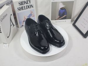 Police Guard Security Low Cut High Quality Black Shoes Heels For Men SIZE36-45
