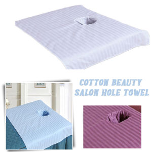 50x80cm Cotton SPA Massage Table Cover Bed Toweling Couches Sheets with Face Hole