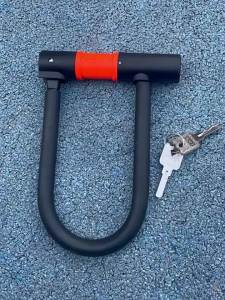 TOSUOD | TOSUOD Bicycle Lock Anti-theft Durable Zinc Alloy Lock Cylinder U Lock For Mountain Road Motorcycle With 2 Keys Alloy Steel Lock
