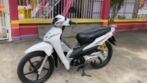 Bộ vỏ nhựa xe máy Wave A100 hàng Việt Nam loại 1 màu Trắng