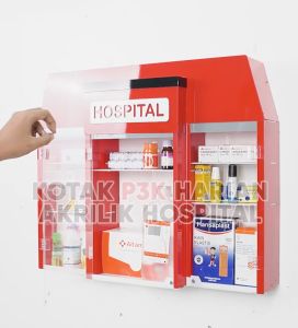 Kotak Obat P3K Akrilik Hospital Large