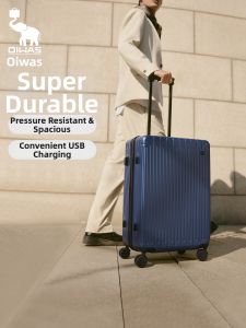 Oiwas | Durable Mens Leather Luggage
