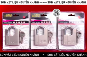 Ổ khoá Luxtop 60mm – Khóa thép không gỉ an toàn chắc chắn chính hãng