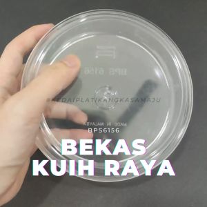 [36 Sets] BPS6156 / FF2802 + Bubble / 8 / 12 / 13 CVT Tray - Festive Cookie Container / Pineapple Tart Container / Cookies Round Container / Round PS Container