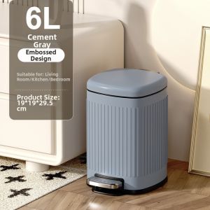 MOLORE | Creamy Style Lidded Pedal Bin