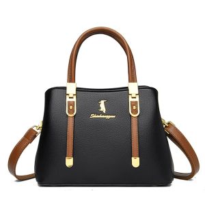 Genuine Luxury Women Handbags and Purses Brand Designer Crossbody Bags High Quality Leather Shoulder Messenger Bag Casual Totes