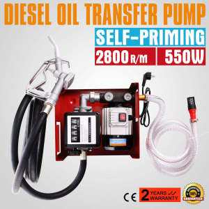 Automatic Self-Priming Fuel Transfer Pump 550w High-Precision Quantitative Vehicle-Mounted Small Refueling Machine