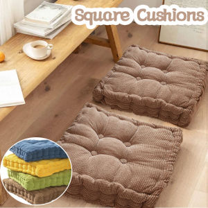 Christmas Thicken Square Seat Cushion Comfy Tatami Cushion Office Home Soft Sofa Pillow 