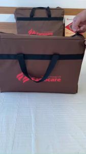 Thảm/Nệm đá nhiệt nóng Fanocare KT 50*80cm đá lục giác mắt ngọc khắc chữ (thảm lửng) (Tặng kèm 1 gối đá tourmaline)