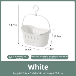 Wall-Mounted Multifunctional Storage Basket