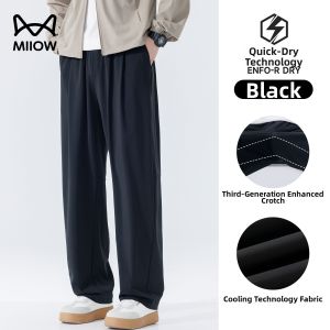 MiiOW | Cooling Quick-Drying Sun Protection Leisure Pants 3D Leaf Crotch