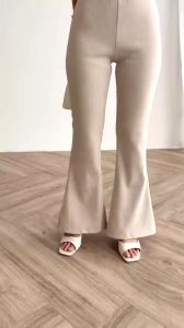 Celana Panjang Fashion Cutbray  bahan Scuba Premiun / Celana Panjang Wanita Cutbray High waist Macam Warna Standar Dan Jumbo