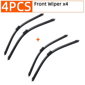 YONGRUN Automotive Wiper Optional Set Suitable For Hyundai Ix20 2010-2017 Front And Rear Windshield Four Seasons Durable Wiper