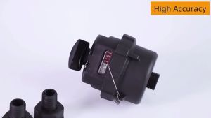 DN15 (1/2") Plastic water meter volumetric type high accuracy rate vertical and horizontal installation available