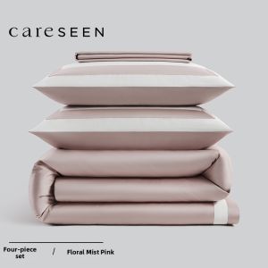 KANGERXIN | Luxurious 4 Piece Bedding Set for Autumn and Winter 100s Cotton Egyptian
