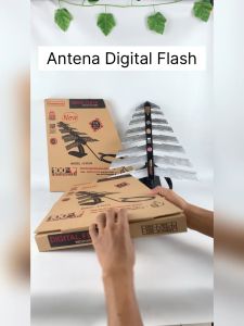 ANTENA TV INDOOR DIGITAL FLASH UNTUK SEMUA TV LED LCD PLASMA TABUNG HARGA TERMURAH BAHAN BERKUALITAS