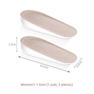 Silicone Invisible Height Increase Insoles