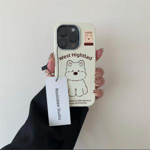 Sup&LV | Luxury Leather Phone Case for iPhone 16 with Anti-Shock Protection