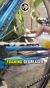 (BUNDLE) Gear Cycles Drivetrain Degreaser Foaming Bike Wash Shampoo Bicycle Cleaning Set Kit Maintenance Protect Shine Chain Sprocket Cogs Cassette Frame Cleaner Grease Dirt Remover