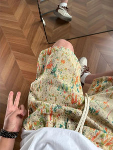 Quần Short Thể Thao Mùa Hè Phong Cách Hawaii Dệt Nhiều Màu Sắc Quần Đi Biển Quần Thể Thao Năm Điểm Quần Short Nam Thời Trang