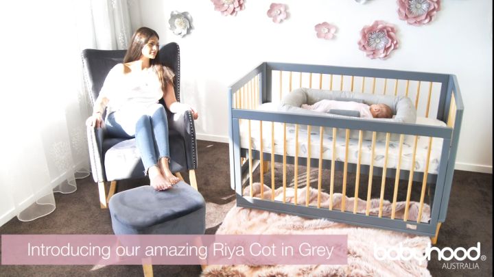 Babyhood riya 5 in 1 cot best sale