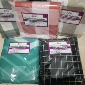 SPREI SEPREI SEPRAI | SPREI KOTAK TERBARU 2021 | SEPREI KOREA AESTHETIC | SEPRAI HOMEMADE | SPREI UKURAN 140X200160x200180x200 200X200 | SPREI PROMO MURAH | COD BISA BAYAR DI TEMPAT