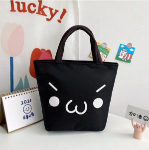 Túi Tote nữ mini xách tay in hình dễ thương thời trang đi chơi đi biển có khóa kéo tiện dụng LX250